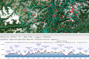 ACHIM HEINZE; PLANUNG ALPENÜBERQUERUNG - TRANSALP - ALPENCROSS
