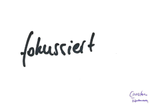 FOKUSSIERT