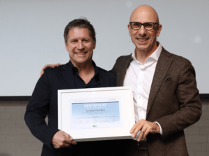 ACHIM HEINZE Zertifikatsübergabe zum Personal- und Business Coach mit Jörg Löhr